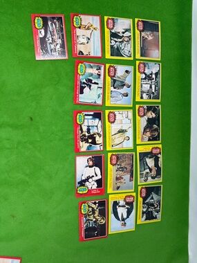 1977 Star Wars Topps cards